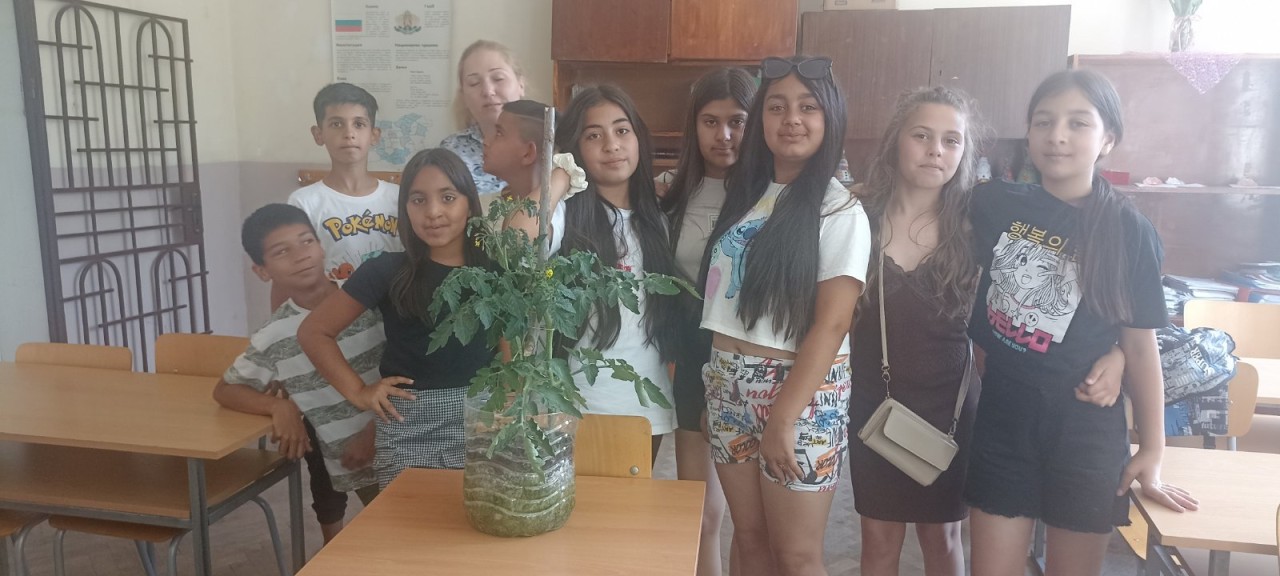 Да си отгледаме зеленчуци в училище